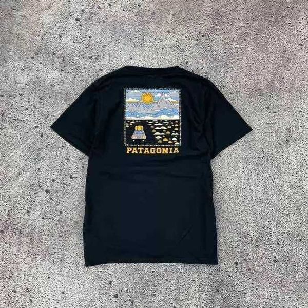 summer mens t-shirts designer luxurys patagonias t-shirt american retro outdoor bata back sunset printing fast drying cotton couple mens des, White;black
summer mens t-shirts designer luxurys patagonias t-shirt american retro outdoor bata back sunset printing fast drying cotton couple mens des, White;black