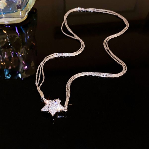 pendant necklaces diamond studded star magnetic necklace with a minimalist ins style and collarbone chain, personalized and versatile design, Silver
pendant necklaces diamond studded star magnetic necklace with a minimalist ins style and collarbone chain, personalized and versatile design, Silver
