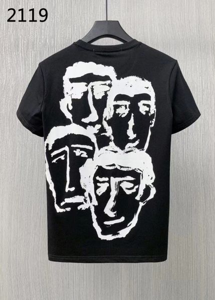 2023 designer men's t-shirt women's short sleeve fashion of colorful letter square face pattern printed pure cotton casual shirt c, White;black
2023 designer men's t-shirt women's short sleeve fashion of colorful letter square face pattern printed pure cotton casual shirt c, White;black