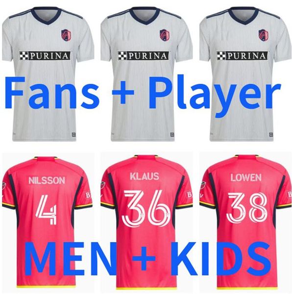 2023 2024 st louis city sc soccer jerseys 2023 klauss blom lowen parker 26st louis''red' sc football kids kit mls, Black;yellow
2023 2024 st louis city sc soccer jerseys 2023 klauss blom lowen parker 26st louis''red' sc football kids kit mls, Black;yellow