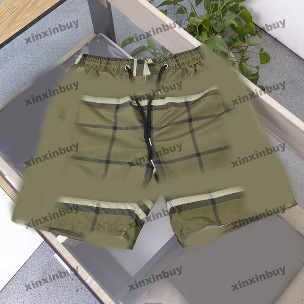 xinxinbuy men women designer beach shorts pant plaid pattern print letters hawaii vacation summer brown black green m-3xl
xinxinbuy men women designer beach shorts pant plaid pattern print letters hawaii vacation summer brown black green m-3xl