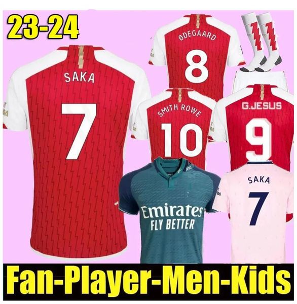 23 24 rice saka soccer jerseys fans version gunners odegaard g.jesus tierney smith rowe 2023 2024 football shirt men kids, Black;yellow
23 24 rice saka soccer jerseys fans version gunners odegaard g.jesus tierney smith rowe 2023 2024 football shirt men kids, Black;yellow