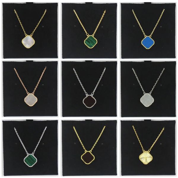 van clover necklace designer jewelry necklace luxury chain pendant fashion classic lucky necklace for women valentine's day gift platin, Silver
van clover necklace designer jewelry necklace luxury chain pendant fashion classic lucky necklace for women valentine's day gift platin, Silver