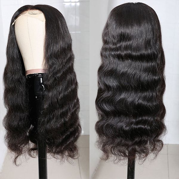 new design elegant long hair wavy body wave lace front 13x4 transparent lace frontal wigs for black women brazilian body wave, Black;brown
new design elegant long hair wavy body wave lace front 13x4 transparent lace frontal wigs for black women brazilian body wave, Black;brown