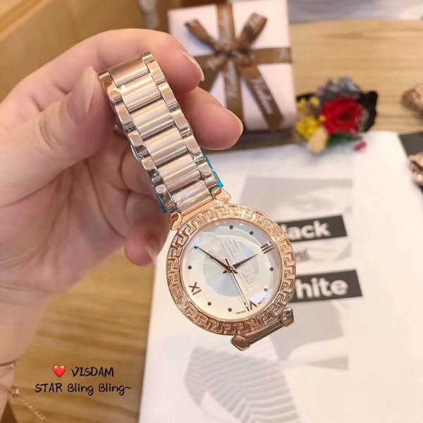 designer luxury fire sale small fan versage quartz watch engraved with roman pattern on the edge fresh and dreamy for women, Black
designer luxury fire sale small fan versage quartz watch engraved with roman pattern on the edge fresh and dreamy for women, Black
