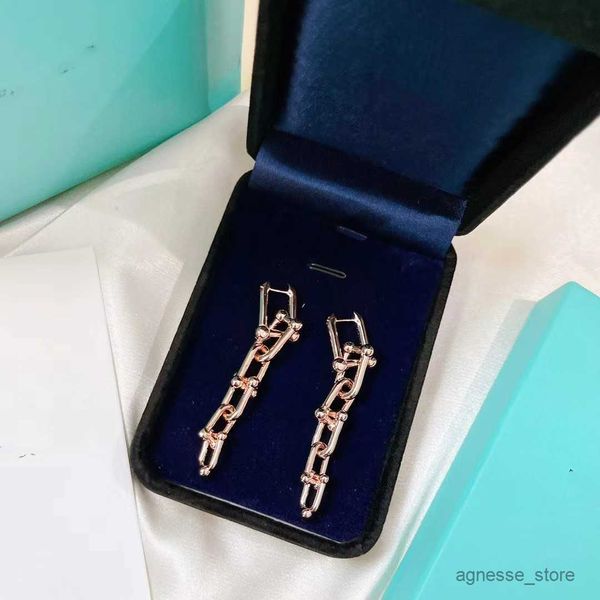 stud vintage earrings dangle hardware designer round bucket chain charm bamboo for women fashion jewelry with r230619, Golden;silver
stud vintage earrings dangle hardware designer round bucket chain charm bamboo for women fashion jewelry with r230619, Golden;silver