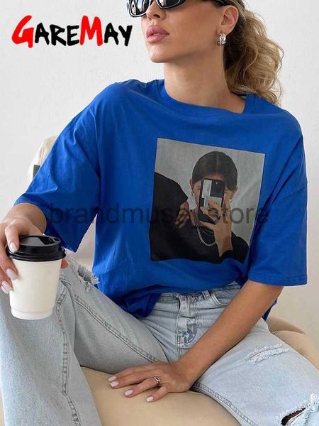 women's t-shirt women's cotton t-shirt with print basic tee casual loose oversized t-shirt vintage short sleeve solid soft women s, White
women's t-shirt women's cotton t-shirt with print basic tee casual loose oversized t-shirt vintage short sleeve solid soft women s, White