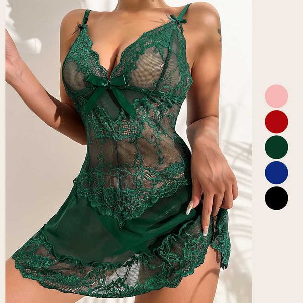women's sleep lounge pajamas women's silk suspender nightdress ladies spring and summer thin halter home service perspective mesh
women's sleep lounge pajamas women's silk suspender nightdress ladies spring and summer thin halter home service perspective mesh