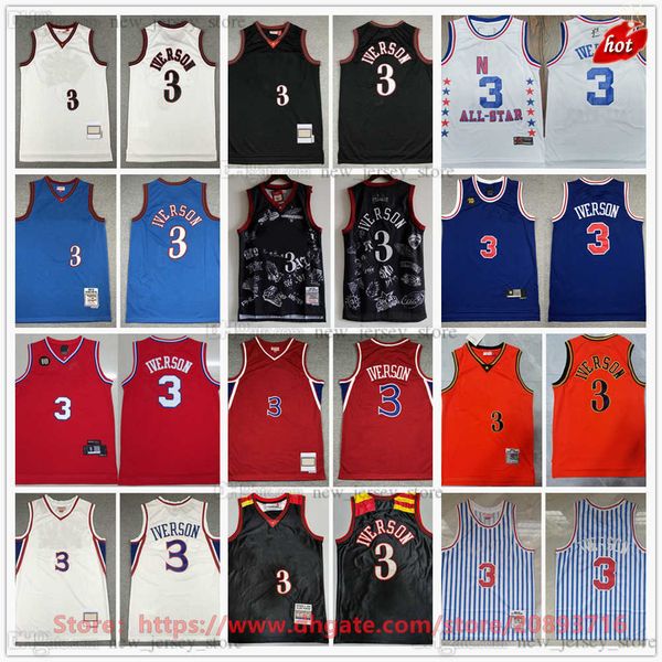 mitchell and ness basketball allen 3 iverson jerseys man retro stitched 2003 all-star 1996-97 1997-98 white black red blue 10th jersey shirt
mitchell and ness basketball allen 3 iverson jerseys man retro stitched 2003 all-star 1996-97 1997-98 white black red blue 10th jersey shirt