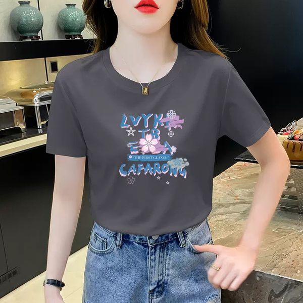 women's t-shirt short sleeves tshirt designer t shirt lady hoodie letters printed cotton tee anine bing summer fashion women cresw neck, White;black
women's t-shirt short sleeves tshirt designer t shirt lady hoodie letters printed cotton tee anine bing summer fashion women cresw neck, White;black