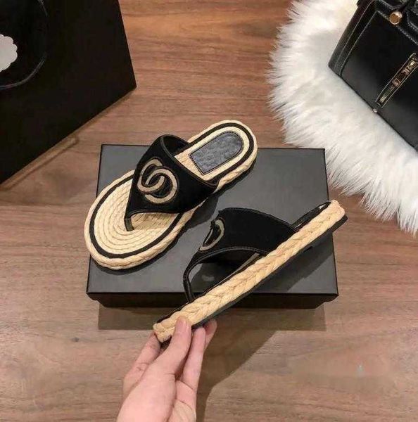 platform straw jute woven thong sandals brand women flip flops tweed velvet slide open toe flat shoes slip on flats beach mule embroidery sl, Black
platform straw jute woven thong sandals brand women flip flops tweed velvet slide open toe flat shoes slip on flats beach mule embroidery sl, Black
