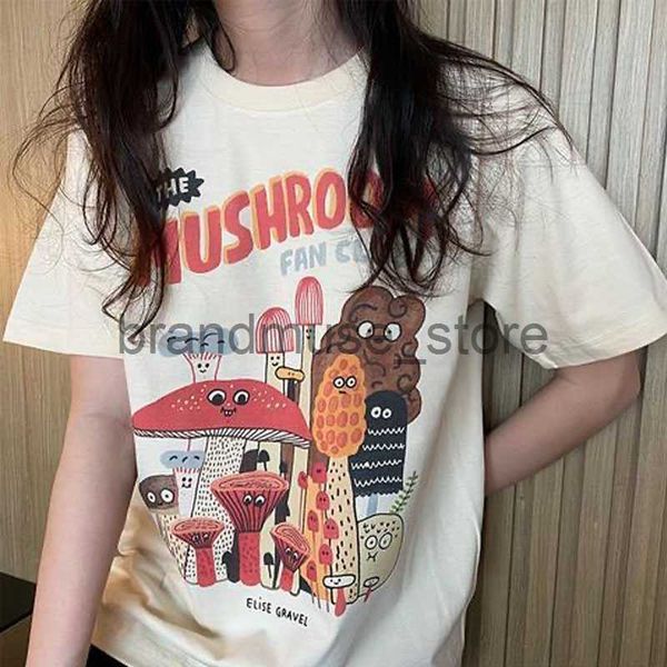 women's t-shirt the mushroom cute women's t shirt harajuku vintage 80s 90s cotton short sleeve kawaii graphic funny tee streetwear, White
women's t-shirt the mushroom cute women's t shirt harajuku vintage 80s 90s cotton short sleeve kawaii graphic funny tee streetwear, White