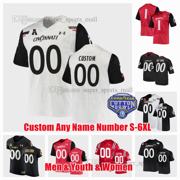 custom s-6xl cincinnati bearcats college football jerseys derek wolfe desmond ridder travis kelce brig owens gerrid doaks james wiggins any, Black
custom s-6xl cincinnati bearcats college football jerseys derek wolfe desmond ridder travis kelce brig owens gerrid doaks james wiggins any, Black