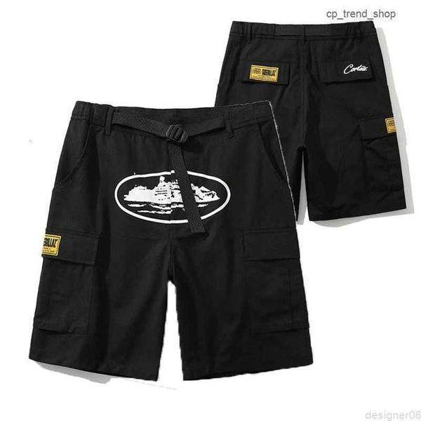 23s Corteiz Demon Island Loose Boat Print Multi Pocket Work Shorts Street Fashion Hip Hop Skateboarding Casual Women's Cargo RKZA, Black
23s Corteiz Demon Island Loose Boat Print Multi Pocket Work Shorts Street Fashion Hip Hop Skateboarding Casual Women's Cargo RKZA, Black