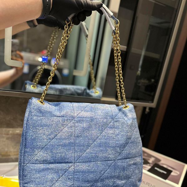 43cm chain tote bag blue denim shoulder bags handbags women designer bag flap quilted bag luxury underarm bags purse shop bags new vintage b
43cm chain tote bag blue denim shoulder bags handbags women designer bag flap quilted bag luxury underarm bags purse shop bags new vintage b