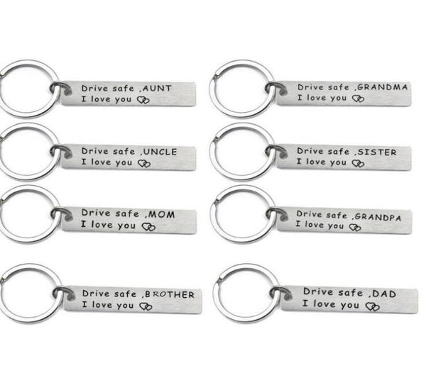 family drive safe car key chain new style stainless steel keychain creative key chain 1180117, Silver
family drive safe car key chain new style stainless steel keychain creative key chain 1180117, Silver