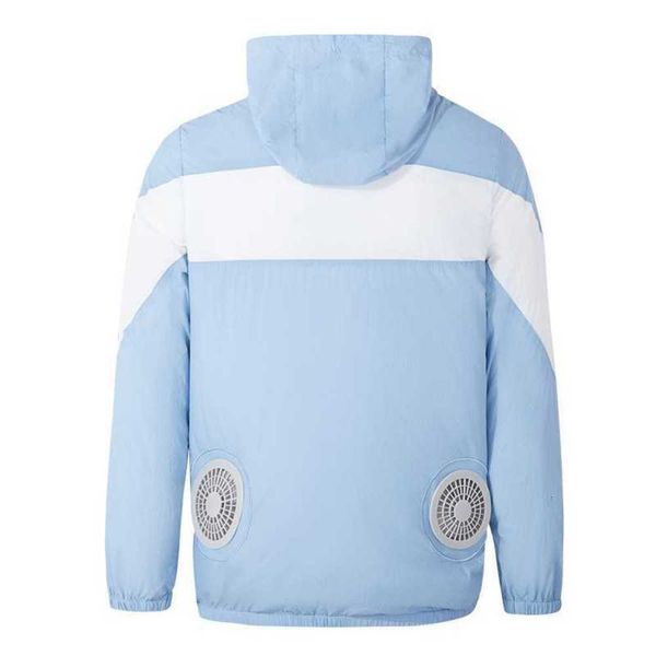 air conditioning suit summer cooling cooling fan skin suit with fan intelligent outdoor sports jacket male, Black;white
air conditioning suit summer cooling cooling fan skin suit with fan intelligent outdoor sports jacket male, Black;white