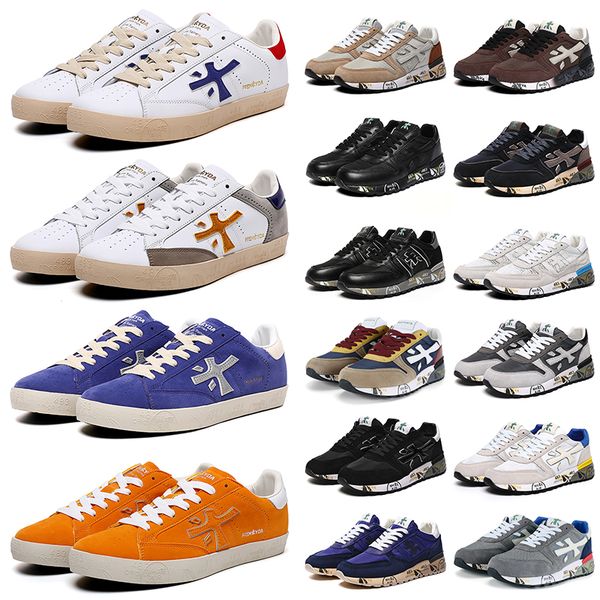 2023 r sneakers premiata mick steven genuine training casual shoes italy brand layer leather cowskin mick lander premiatas shoe mens sports, Black
2023 r sneakers premiata mick steven genuine training casual shoes italy brand layer leather cowskin mick lander premiatas shoe mens sports, Black