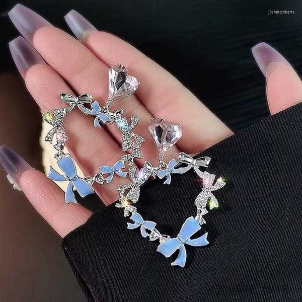 stud dangle earrings trendy bowknot pink love for women sweet girl luxury full heart statement wedding jewelry r230619, Golden;silver
stud dangle earrings trendy bowknot pink love for women sweet girl luxury full heart statement wedding jewelry r230619, Golden;silver