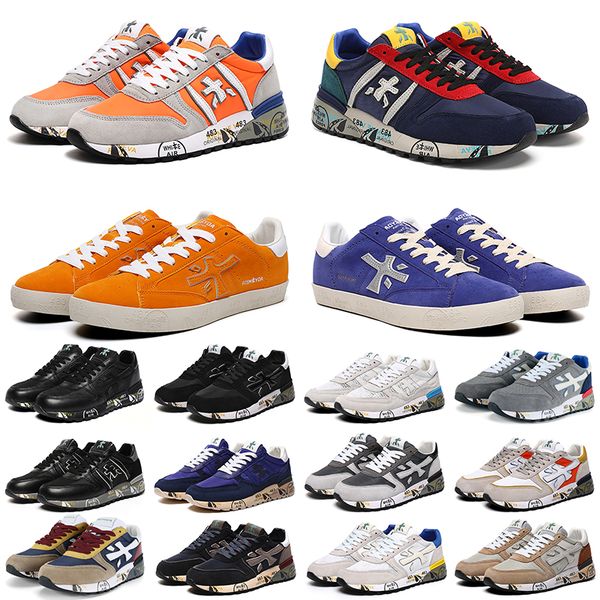 designer sneakers casual shoes men premiata premiatas steven genuine training shoe italy brand layer leather cowskin mick lander outdoor pla, Black
designer sneakers casual shoes men premiata premiatas steven genuine training shoe italy brand layer leather cowskin mick lander outdoor pla, Black