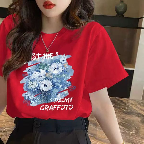 women's t-shirt short sleeves tshirt designer t shirt lady hoodie letters printed cotton tee anine bing summer fashion women cresw neck, White;black
women's t-shirt short sleeves tshirt designer t shirt lady hoodie letters printed cotton tee anine bing summer fashion women cresw neck, White;black