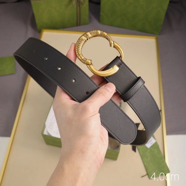 Mens Designer Snake Belts Luxurys Womens Genuine Leather Belt Ladies Jeans Gold Belt Fashion Waistband Cintura Ceintures Width 4.0cm 23611D
Mens Designer Snake Belts Luxurys Womens Genuine Leather Belt Ladies Jeans Gold Belt Fashion Waistband Cintura Ceintures Width 4.0cm 23611D