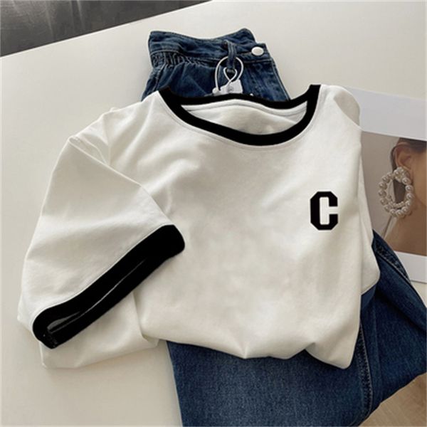 women's t-shirt short sleeves tshirt designer t shirt lady hoodie letters printed cotton tee anine bing summer fashion women cresw neck, White;black
women's t-shirt short sleeves tshirt designer t shirt lady hoodie letters printed cotton tee anine bing summer fashion women cresw neck, White;black