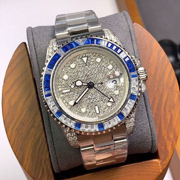 diamond watch mens automatic mechanical watches 40mm case with diamond luminous sapphire women wristwatches waterproof 904l stainless steel, Slivery;brown
diamond watch mens automatic mechanical watches 40mm case with diamond luminous sapphire women wristwatches waterproof 904l stainless steel, Slivery;brown