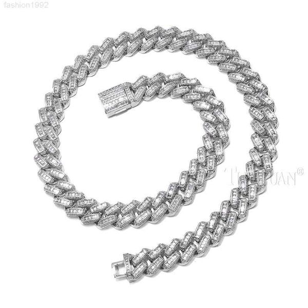 12mm hip hop jewelry miami cuban necklace iced out link chains bracelet pave setting moissanite for men women fashion jewelry, Silver
12mm hip hop jewelry miami cuban necklace iced out link chains bracelet pave setting moissanite for men women fashion jewelry, Silver