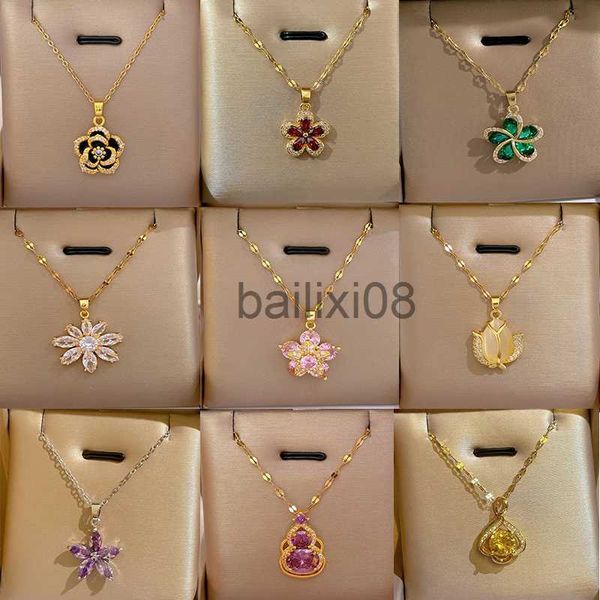pendant necklaces oimg stainless steel multiple styles new design heart flower zircon pendant neckle for women girls elegant luxury jewelry, Silver
pendant necklaces oimg stainless steel multiple styles new design heart flower zircon pendant neckle for women girls elegant luxury jewelry, Silver