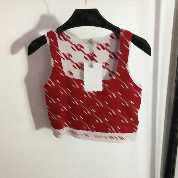 23ss womens knits womens designer clothing color letter log knitted vest womens clothes a1, White
23ss womens knits womens designer clothing color letter log knitted vest womens clothes a1, White