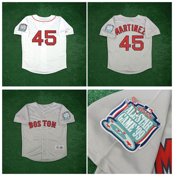 pedro martinez red sox baseball jersey 1999 boston men home white grey road jersey w/ all star patch size s-4xl, Blue;black
pedro martinez red sox baseball jersey 1999 boston men home white grey road jersey w/ all star patch size s-4xl, Blue;black