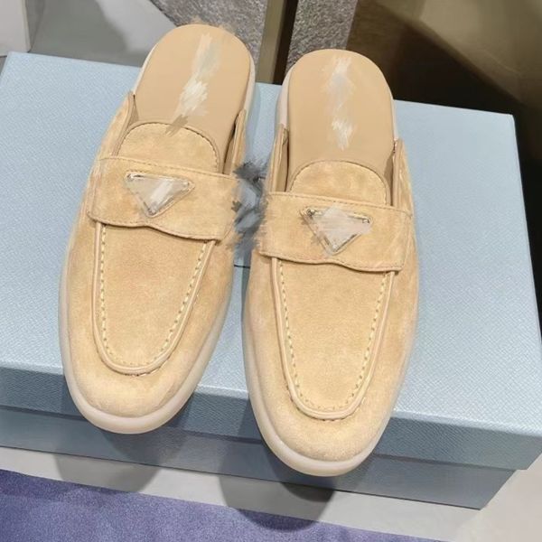 35-40 women size triangle buckle sandal chamois suede leather mules slip on slides half slippers brown black white platform loafers home sof
35-40 women size triangle buckle sandal chamois suede leather mules slip on slides half slippers brown black white platform loafers home sof