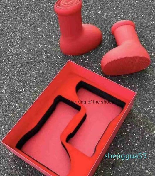 2023 mschf men women rain boots designers big red boot thick bottom non-slip booties rubber platform bootie fashion astro boy size 35-46 vbx, Black
2023 mschf men women rain boots designers big red boot thick bottom non-slip booties rubber platform bootie fashion astro boy size 35-46 vbx, Black