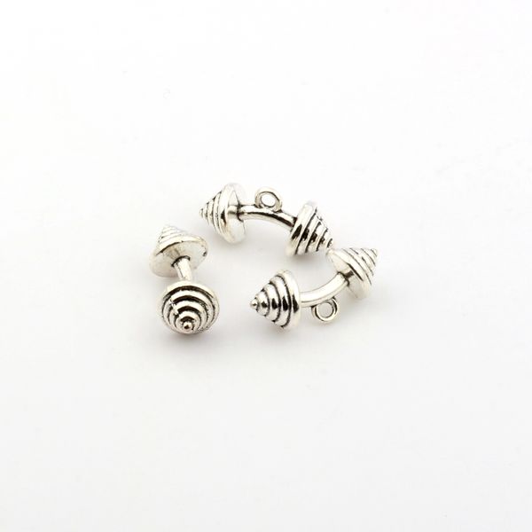 100pcs charms fitness equipment dumbbell pendants antique silver color for jewelry making a-7, Bronze;silver
100pcs charms fitness equipment dumbbell pendants antique silver color for jewelry making a-7, Bronze;silver