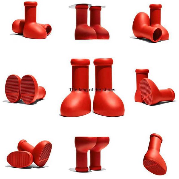 mschf big red boots astro boy mens women non-slip rain boots thick bottom round heads booties, Black
mschf big red boots astro boy mens women non-slip rain boots thick bottom round heads booties, Black