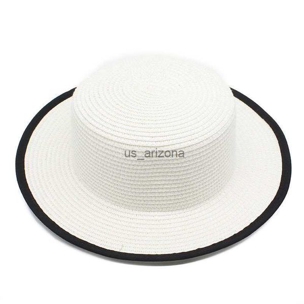 new designer women and men flat fedora straw hats vintage jazz straw caps summer sunsshade wide brim straw hats l230620, Blue;gray
new designer women and men flat fedora straw hats vintage jazz straw caps summer sunsshade wide brim straw hats l230620, Blue;gray