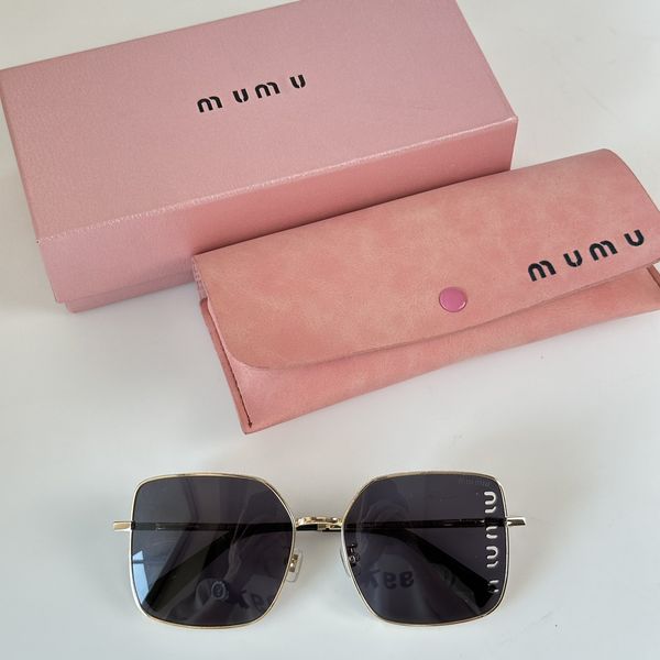 miu sunglasses luxurious slim frame men and women's designer classic glasses driving sunglasses, White;black
miu sunglasses luxurious slim frame men and women's designer classic glasses driving sunglasses, White;black