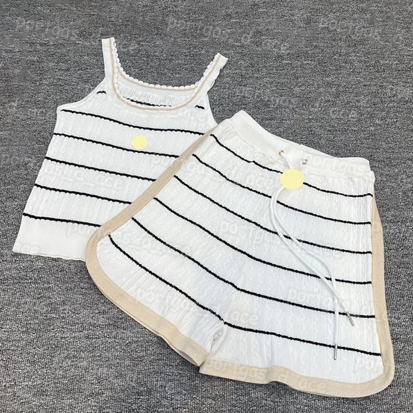 luxury striped women t shirt shorts set sleeveless white tank summer casual charming shorts, Black
luxury striped women t shirt shorts set sleeveless white tank summer casual charming shorts, Black