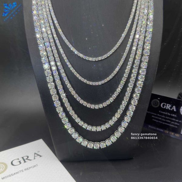 gra vvs cluster wholesale round cut 2.5mm 4mm 5mm bracelet 3mm 925 sterling silver necklace moissanite tennis chain sparkle
gra vvs cluster wholesale round cut 2.5mm 4mm 5mm bracelet 3mm 925 sterling silver necklace moissanite tennis chain sparkle