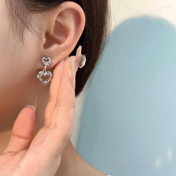 designer ring dangle earrings korean fashion sweet cool peach heart love pendant for women girls goth vintage aesthetic y2k jewelry accessor, Silver
designer ring dangle earrings korean fashion sweet cool peach heart love pendant for women girls goth vintage aesthetic y2k jewelry accessor, Silver