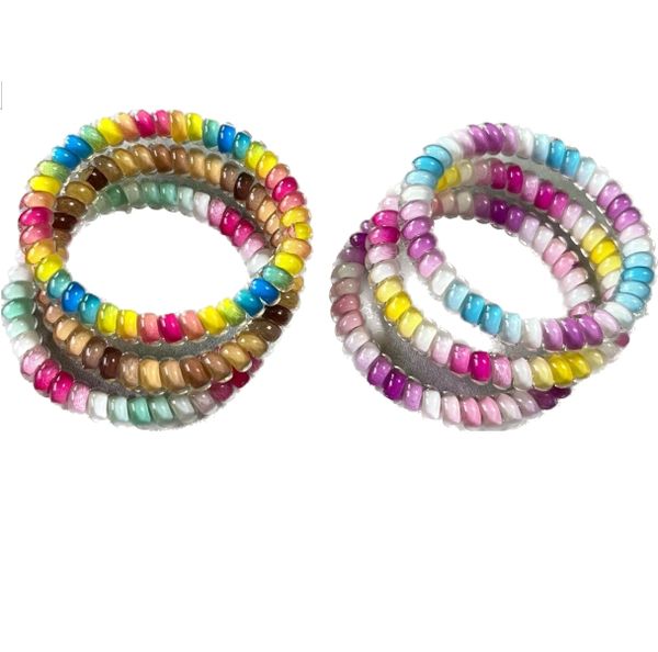 telephone wire hair loop, high elasticity hair rope, no marks, no damage to hair, hair pulling, women's hair tying rope outside diamete
telephone wire hair loop, high elasticity hair rope, no marks, no damage to hair, hair pulling, women's hair tying rope outside diamete