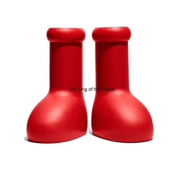 2023 mschf men women rain boots designers big red boot thick bottom non-slip booties rubber platform bootie fashion astro boy size 35-46 om6, Black
2023 mschf men women rain boots designers big red boot thick bottom non-slip booties rubber platform bootie fashion astro boy size 35-46 om6, Black