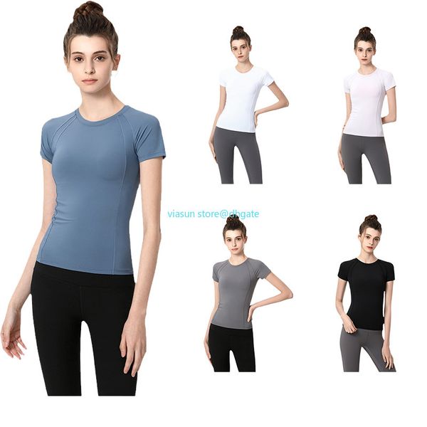 lu yoga outfit women's tight fit sports fitness short sleeve ll casual running quick dry breathable t-shirt
lu yoga outfit women's tight fit sports fitness short sleeve ll casual running quick dry breathable t-shirt