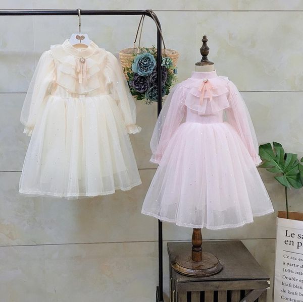 autumn winter new kids lace princess dress children knitting high collar puff sleeve dress girls bow tie lace tulle dress a43929772438, Red;yellow
autumn winter new kids lace princess dress children knitting high collar puff sleeve dress girls bow tie lace tulle dress a43929772438, Red;yellow