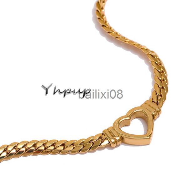 pendant necklaces yhpup heart chain neckle stainless steel for women fashion metal texture flat collar waterproof neckle girlfriend gift j23, Silver
pendant necklaces yhpup heart chain neckle stainless steel for women fashion metal texture flat collar waterproof neckle girlfriend gift j23, Silver
