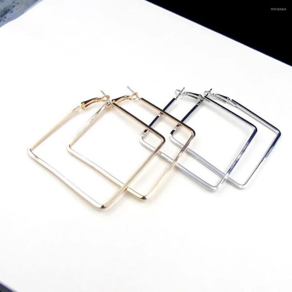 designer ring stud earrings vintage stainless hoop for women girls simple geometric big earring steel, Silver
designer ring stud earrings vintage stainless hoop for women girls simple geometric big earring steel, Silver