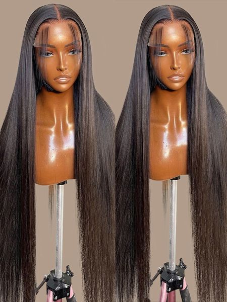 360 13x6 straight lace frontal human hair wigs brazilian bone straight 30 40 inch 4x4 transparent lace closure wig for women, Black;brown
360 13x6 straight lace frontal human hair wigs brazilian bone straight 30 40 inch 4x4 transparent lace closure wig for women, Black;brown