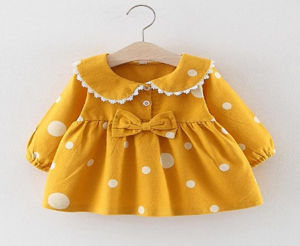 toddler kids baby girl children clothes autumn winter long flare sleeve polka dot print dress princess dresses girls outfits lj2009488851, Red;yellow
toddler kids baby girl children clothes autumn winter long flare sleeve polka dot print dress princess dresses girls outfits lj2009488851, Red;yellow