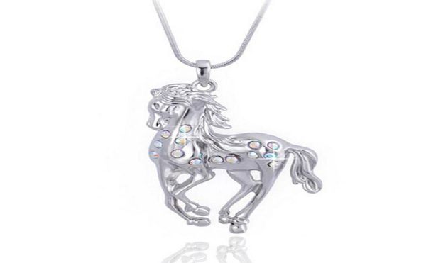 crystal horse pendant necklace white gold plating animal jewelry long necklace trendy alloy crystal pendant korean jewelry new 7348110, Silver
crystal horse pendant necklace white gold plating animal jewelry long necklace trendy alloy crystal pendant korean jewelry new 7348110, Silver